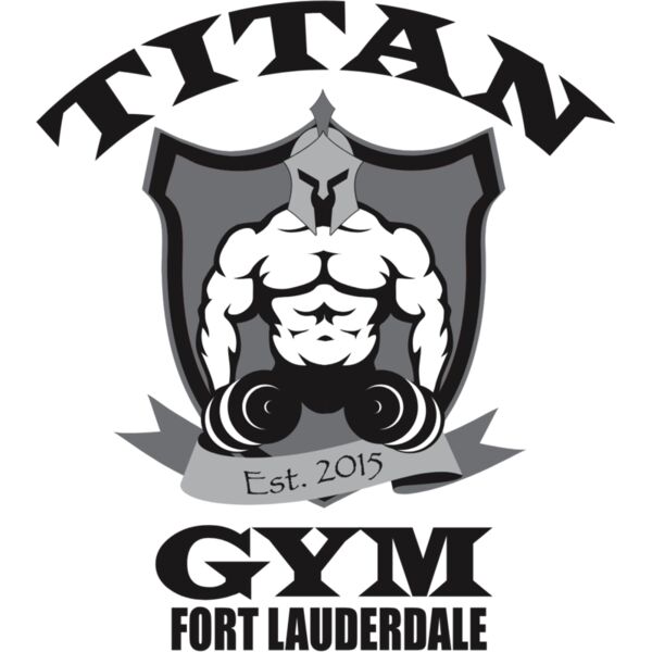 Titan Gym Vertical Black and Gray Thumbnail